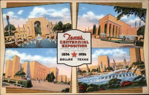 Dallas Texas TX Centennial Exposition Multi-View Vintage Postcard