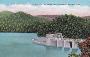 Smoky Mountains National Park Lake Santeetlah At Southern Boundary