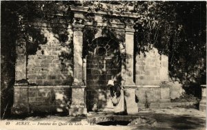 CPA AURAY - Fontaine des Quais du Loch (431646)