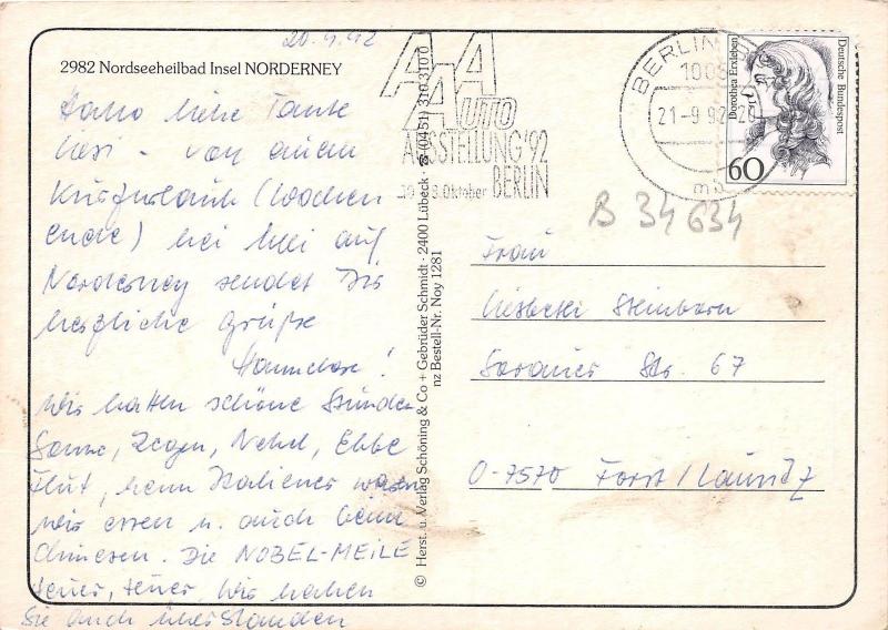 B34634 Nordseeheilbad Insel Norderney  germany