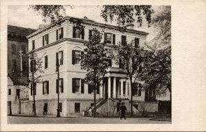 Vtg Savannah GA Gordon Residence Home Oglethorpe Ave Bull Street 1910s Postcard