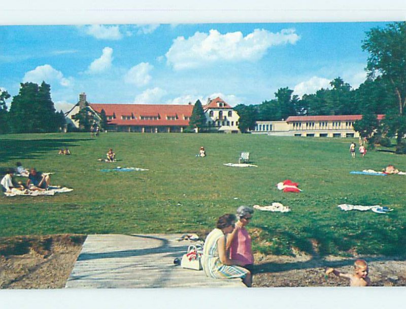 Pre-1980 INN MOTEL SCENE Angola Indiana IN AE0309