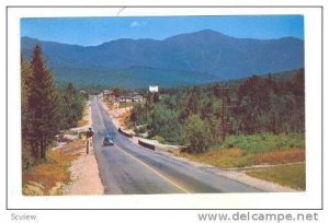 From the highway at Twin Mountain,view of the Presidential Range,  New Hampsh...