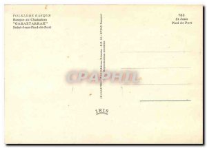 Postcard Modern Folklore at the Basque Cahahakoa Garaztarrak Saint Jean Pied ...
