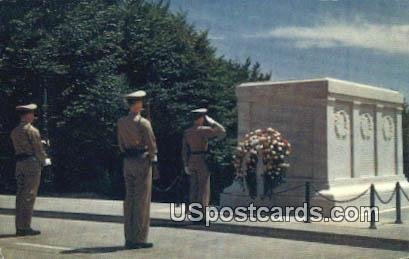 Tomb of the Unknown Soldier - Arlington Cemetery, Virginia