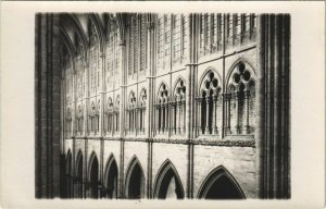 CPA carte photo Cathédrale d'AMIENS Intérieur détailles (758217)