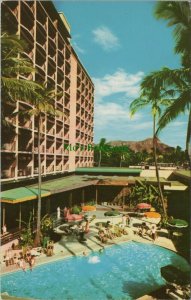 America Postcard - Waikiki Biltmore Pool Terrace, Honolulu, Hawaii RS25146