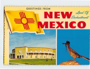 M-113086 Land of Enchantment Greetings from New Mexico USA