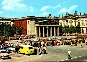 Germany Berlin Exhortative Monument Unter Den Linden