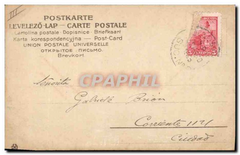 Old Postcard La Figlia
