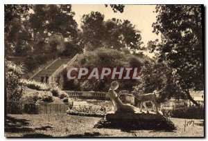 Postcard Old La Douce France Gard Nimes Fountain Gardens