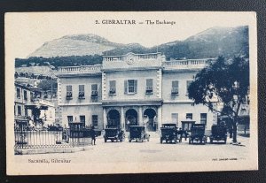 Mint Gibraltar Real Picture Postcard The Exchange House