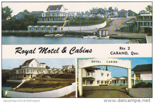 Canada Quebec Cabano Royal Motel & Cabins Split View