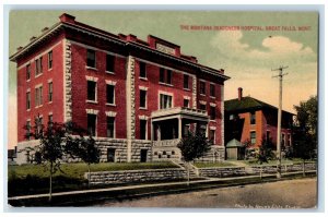 c1950's The Montana Deaconess Hospital Building Great Falls Montana MO Postcard