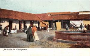 Mercado de Cuernavaca Morelos Mexico~I G Hatton POSTCARD 1900s