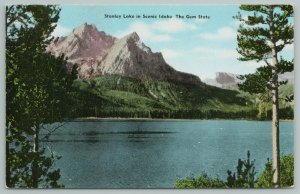Idaho~Stoney Lake~The Gem State~Vintage Postcard