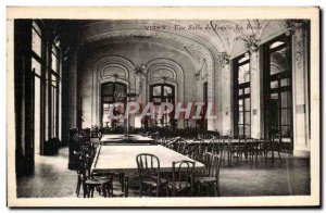 Old Postcard Vichy A Room Of The Ball Game