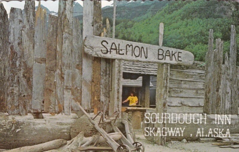 Alaska Skagway Sourdough Inn Salmon Bake sk2995