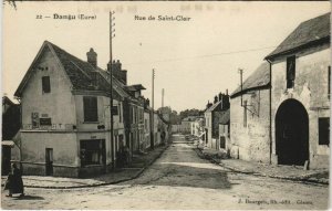 CPA DANGU-Rue de St-Clair (29101)