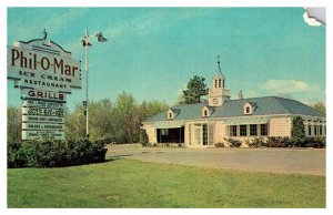 Postcard RESTAURANT SCENE Auburn Maine ME AS5209