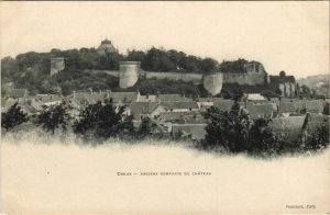 CPA DREUX Anciens Remparts du Chateau (1201621)