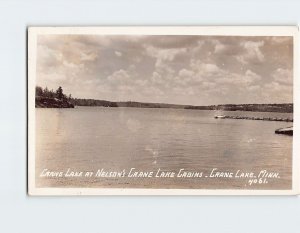 Postcard Crane Lake at Nelson's Crane Lake Cabins, Crane Lake, Minnesota