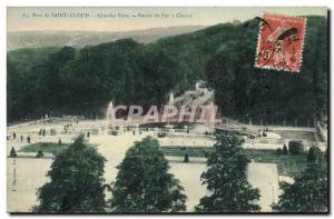 Postcard Old Saint Cloud Fountains Basin Horseshoe