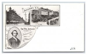 Multiview Johnstown New York NY UNP Unused Vignette UDB Postcard V17