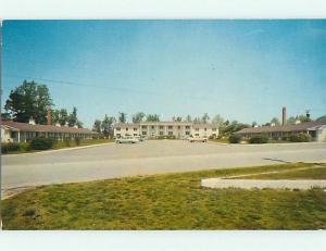 Unused Pre-1980 OLD CARS & CIRCLE DRIVE MOTEL Jacksonville NC u7128-22