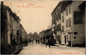 CPA AK GRAULHET Avenue de Lavaur TRAM VAPEUR (977233)