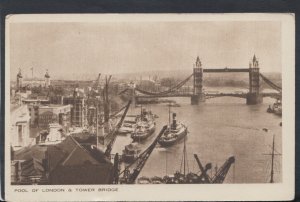 London Postcard - Pool of London & Tower Bridge     RS14646