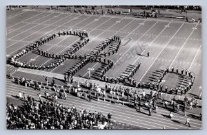 J98/ Columbus Ohio RPPC Postcard c1910 Buckeye Marching Band Script 1976 402