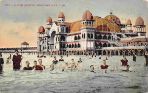 Saltair Bathing Salt Lake City Utah 1910c postcard