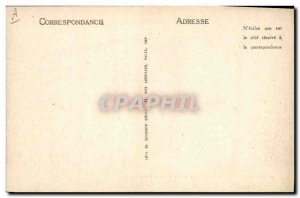Old Postcard Cote d & # 39Azur picking roses