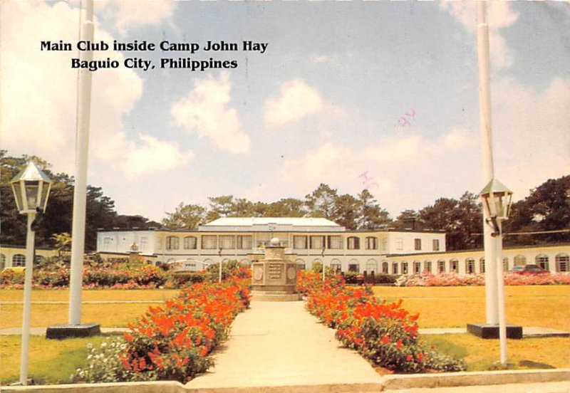 Main Club, Camp John Hay Baguio City 1995 Ink Stamp 