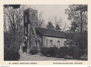 NIAGARA-ON-THE-LAKE , Ontario , Canada , 1950-60s ; St Mark's Anglican Church