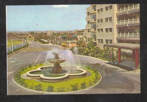 TAIWAN CHINA MANDARIN HOTEL FOUNTAIN CHINESE ADVERTISING POSTCARD