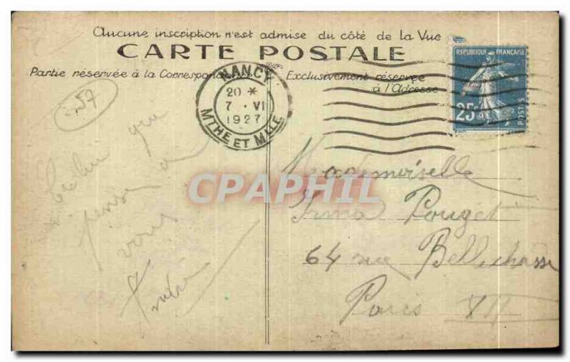 Old Postcard Memorial Metz