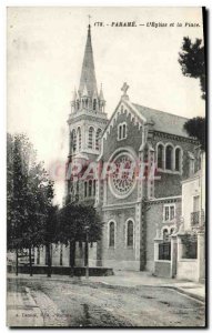 Old Postcard Parame The Church and Place