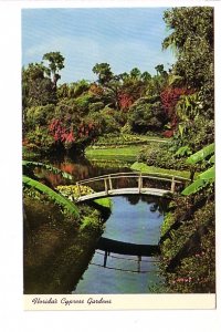 Bridge at Lagoon, Cypress Gardens, Florida,