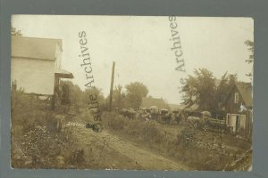 Shoofly WISCONSIN RP1908 GENERAL STORE Main Street nr Arkansaw Durand GHOST TOWN