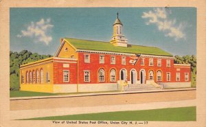 View of United States Post Office Union City, New Jersey  