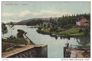 Dalslands Canal, Sweden, 1900-1910s