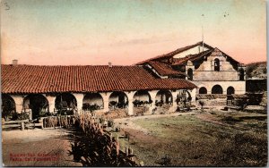 Vtg 1910s Mission San Antonia de Padue California CA Unused Postcard