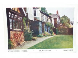 Woodcote Hotel Dulverton Somerset New Unused Vintage Postcard