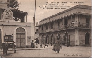 Senegal Hotel de la Poste St-Louis Vintage Postcard 02.75