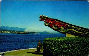 Postcard PARK SCENE Vancouver British Columbia BC AK2328