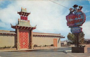 Las Vegas Nevada Fong's Garden Chinese Restaurant Vintage Postcard AA34567