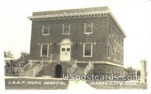 Real Photo - I.O.O.F. Home Hospital - Mason City, Iowa IA