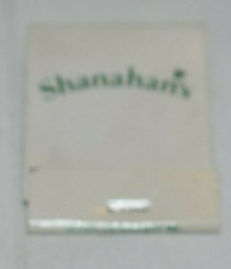 Shanahans Forest Park Illinois Lafayette Louisiana 20 Strike Matchbook